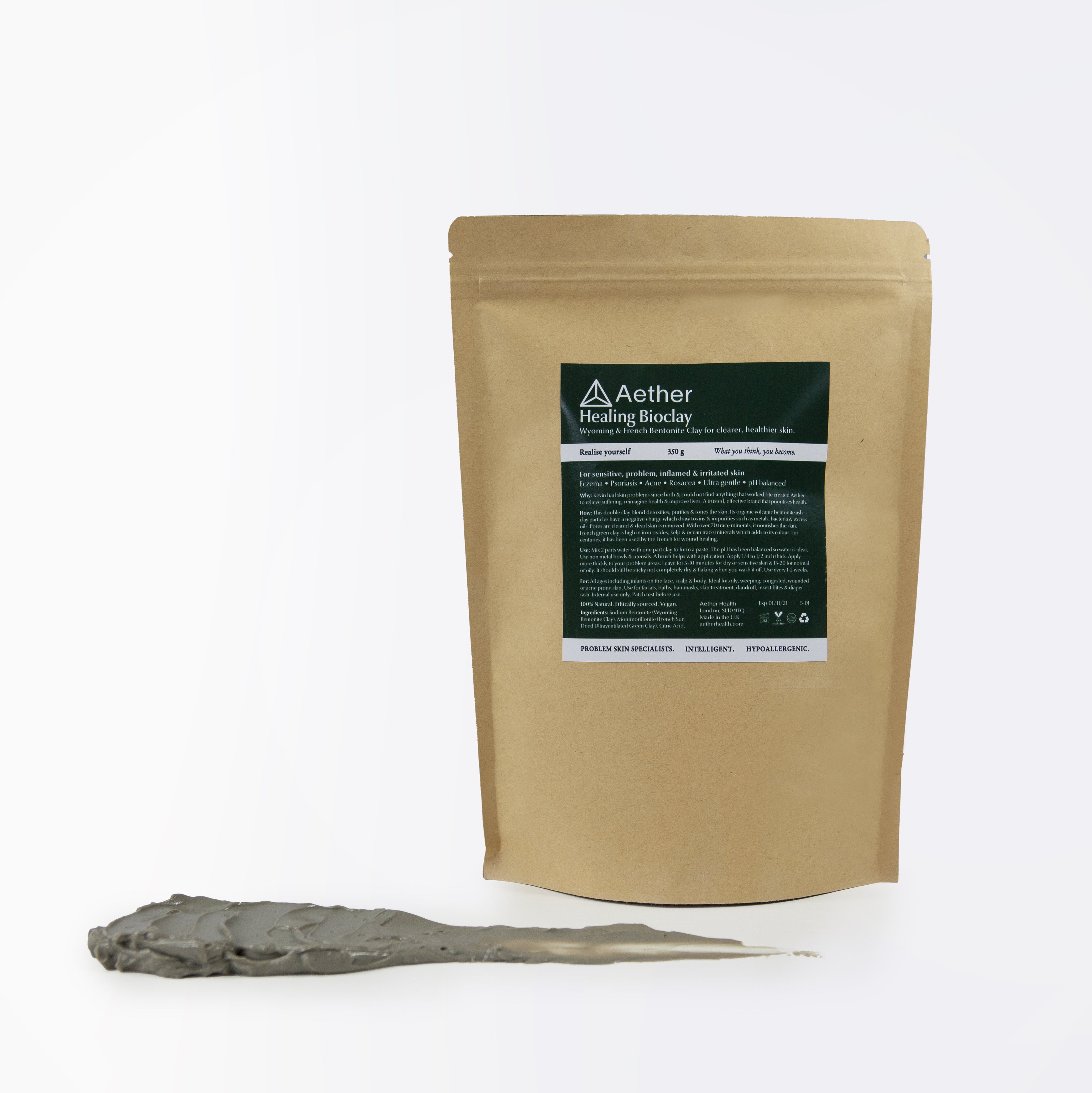 Healing Bioclay by Aether for sensitive & problem skin. – Aether Health ...